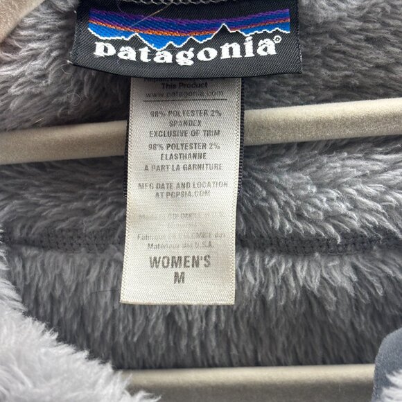 Patagonia Polartec Thermal Pro Full Zip Fleece Jacket Gray Women’s M 51884 - Picture 4 of 5